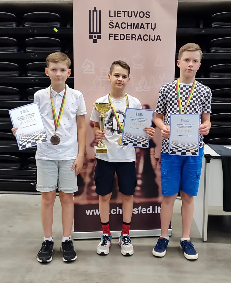 Panevėžio sporto centro ugdytinis I. Jasas – Lietuvos greitųjų šachmatų čempionas