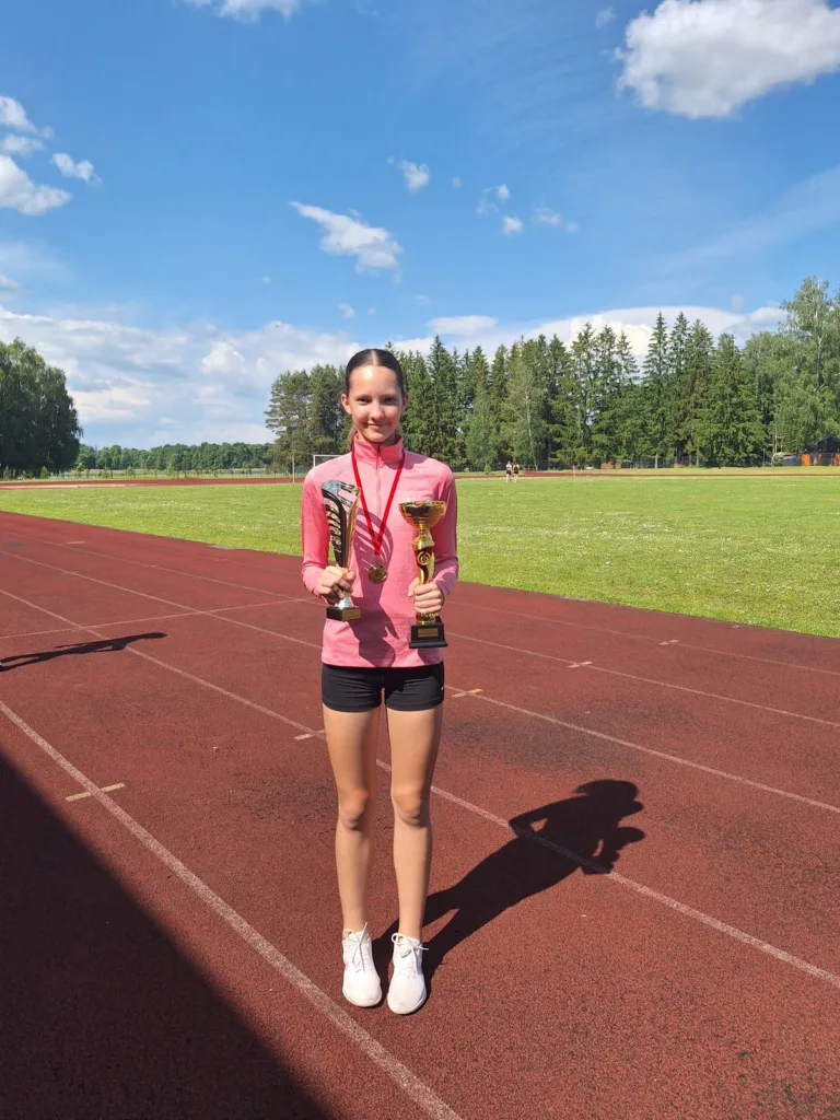 Panevėžio sporto centro lengvaatletė pasiekė varžybų rekordą
