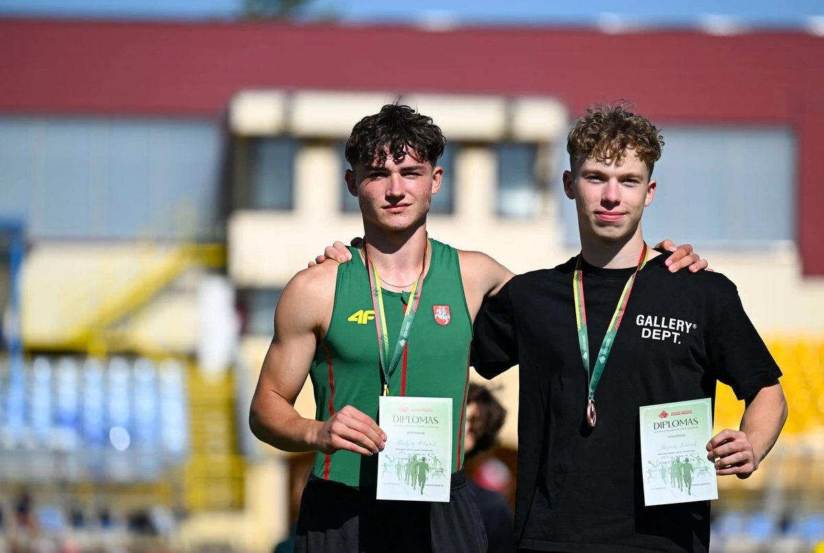 Panevėžio sporto centro lengvaatlečiams – prizinės vietos