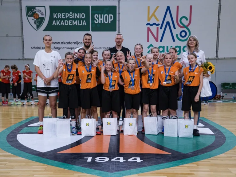 Panevėžio sporto centro krepšininkių rankose - „Jr. NBA League“ turnyro bronza