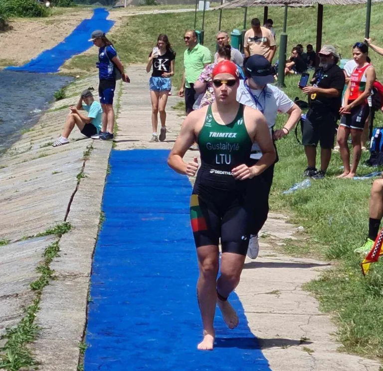 Vilgustė Gustaitytė startavo Europos triatlono taurės varžybose