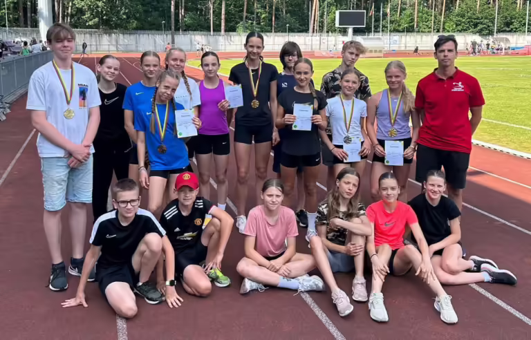 Lietuvos vaikų lengvosios atletikos čempionate laimėti visų spalvų medaliai