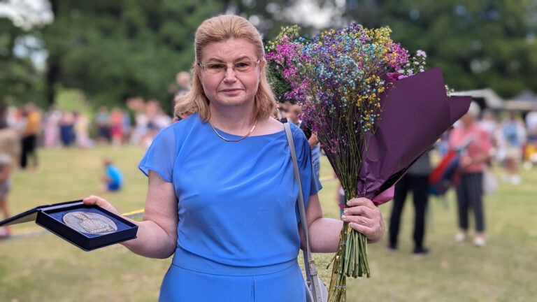 Žurnalsitė Danguolė Bunikienė Antano Macijausko premijos laureatė 2024 08 03