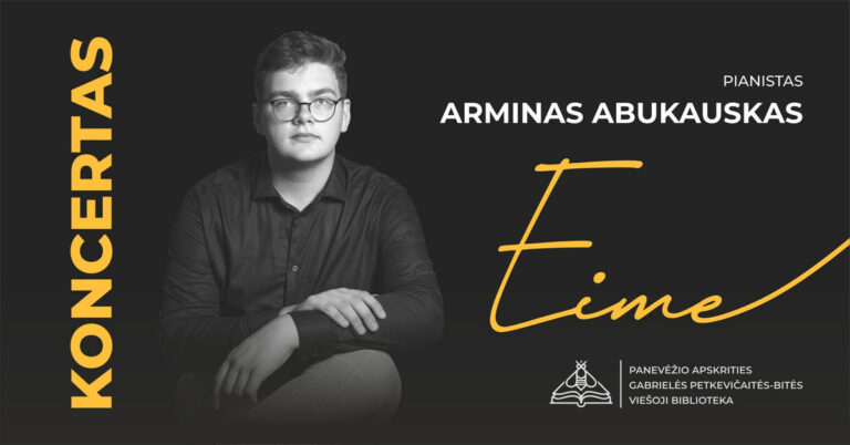 ARMINAS ABUKAUSKAS plakatas 2024 FB