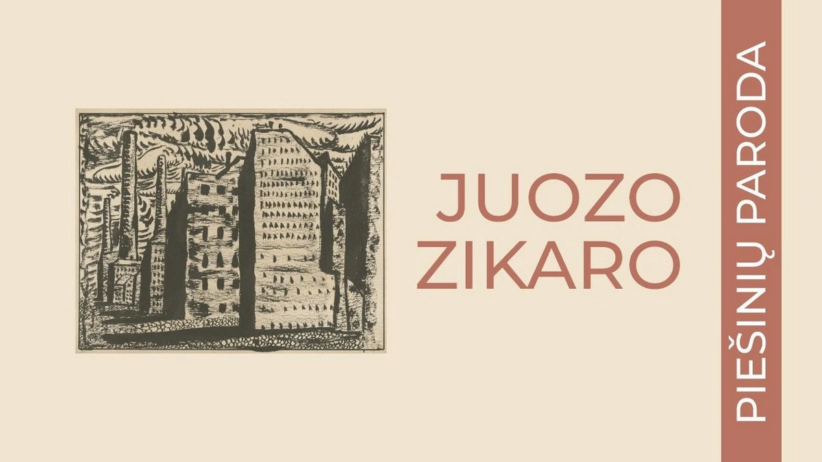 JUOZAS ZIKARAS plakatas psl