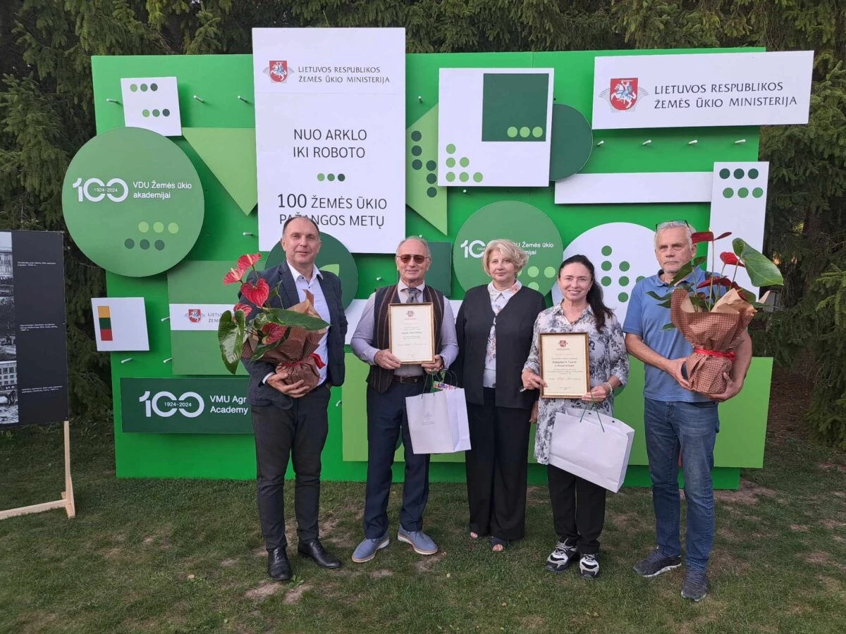 Tarp įvertintų geriausių apskrities ūkininkų – Panevėžio rajono atstovai