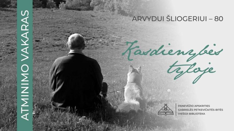 ARVYDAS SLIOGERIS plakatas PSL