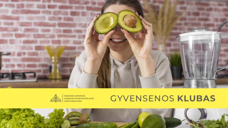 GYVENSENOS KLUBAS plakatas psl