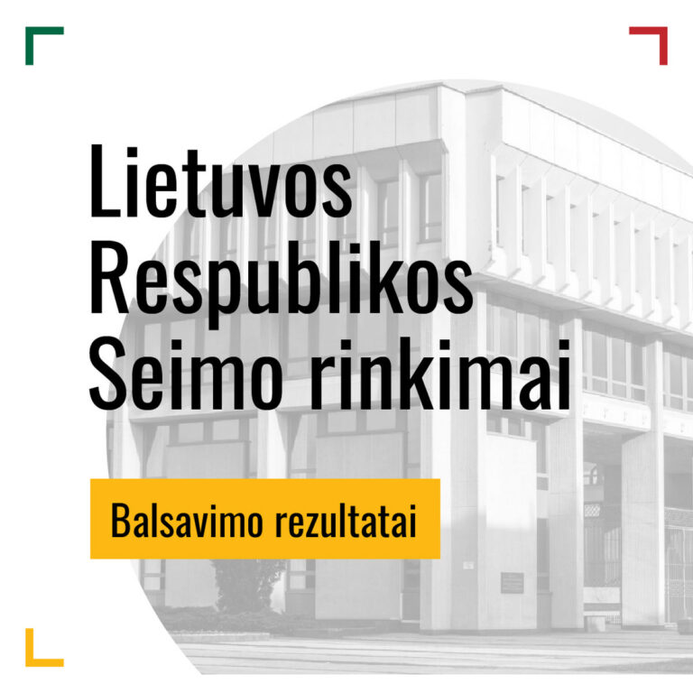 Balsavimo rezultatai galutiniai square