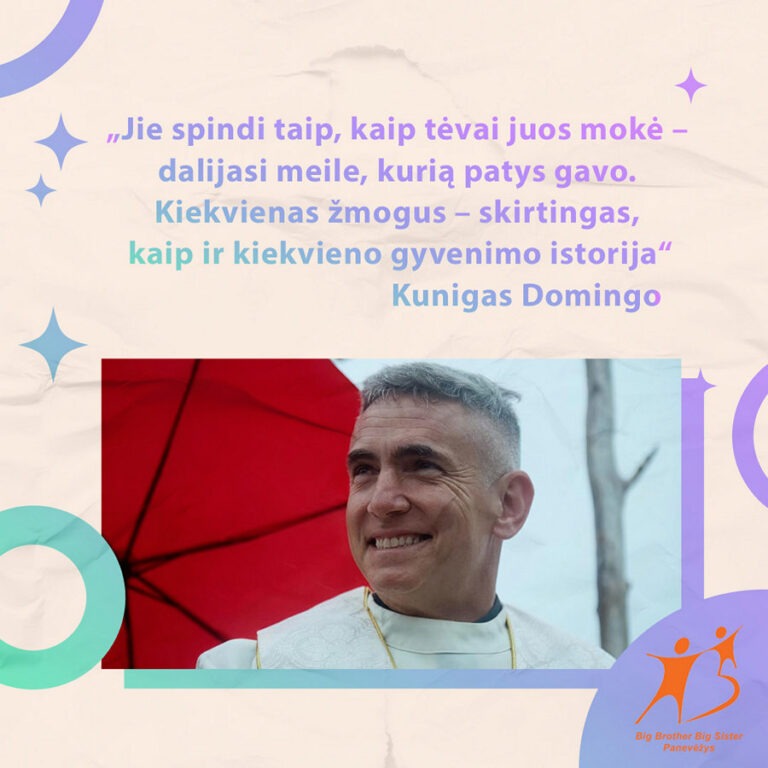 „big brother big sister“ programa panevėžyje: draugystės ir palaikymo galimybė autistiškiems vaikams