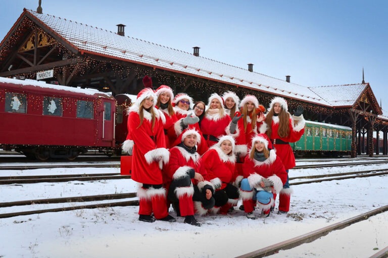 kalėdinis siaurukas keleivių lauks anykščiuose ir panevėžyje