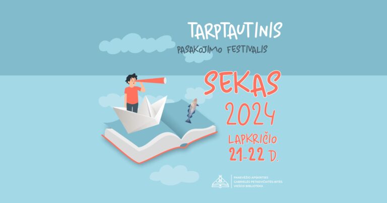 pasakos ir istorijos – tarptautiniame festivalyje „sekas”