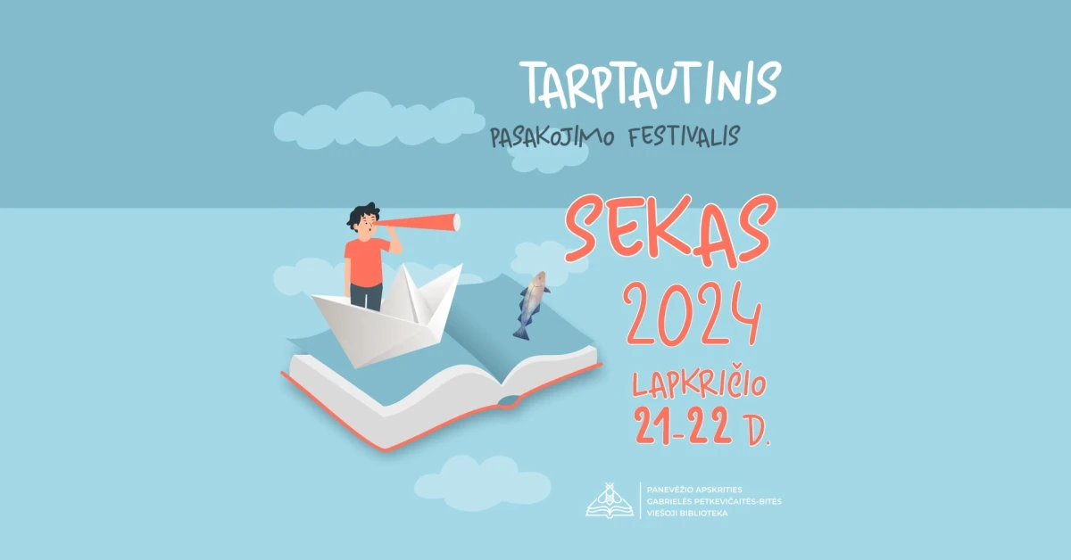 pasakos ir istorijos – tarptautiniame festivalyje „sekas”