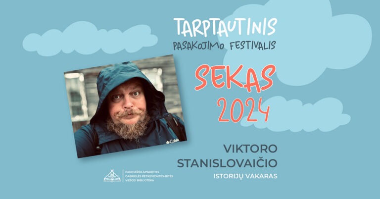 bibliotekoje – viktoro stanislovaičio beveik pasaka