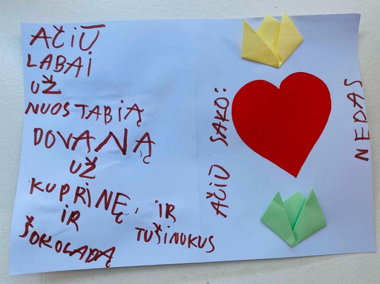 kad kalėdos būtų dosnios visiems: kviečia pildyti vaikų iš sunkiau besiverčiančių šeimų svajones