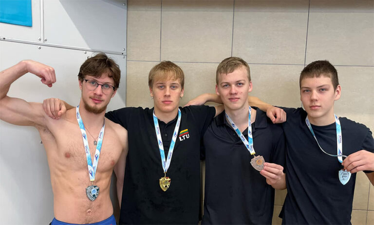 plaukikai puikiai pasirodė „Žemynos“ olimpiečių taurės plaukimo varžybose