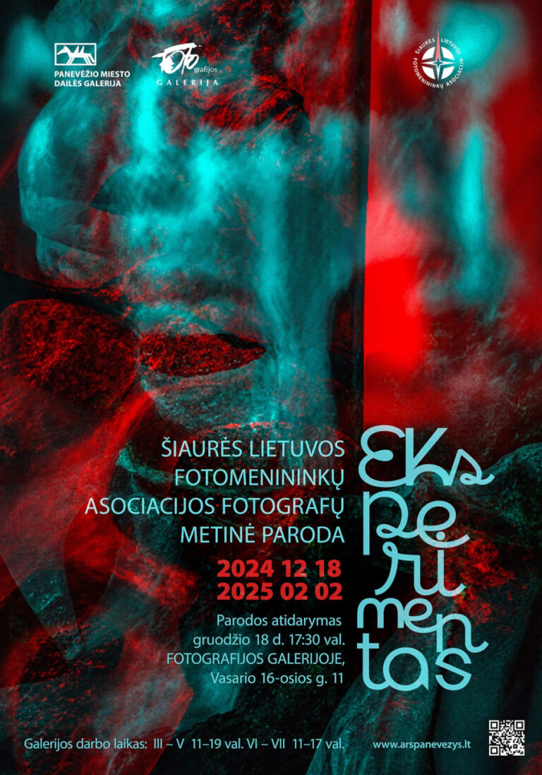 Šiaurės lietuvos fotomenininkų paroda „eksperimentas“