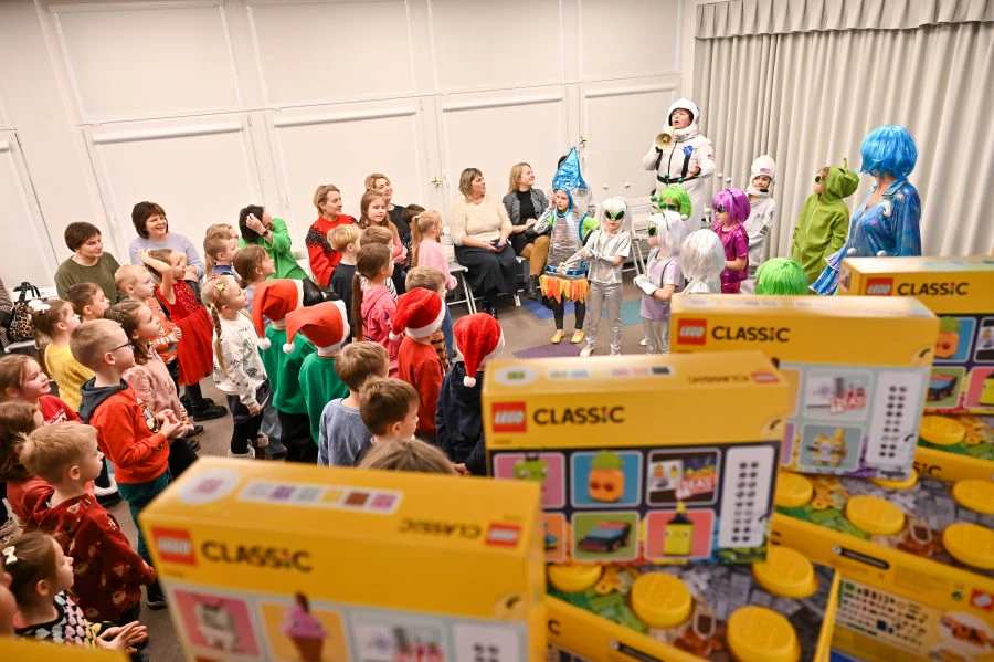 bibliotekoje - „lego panevėžys“