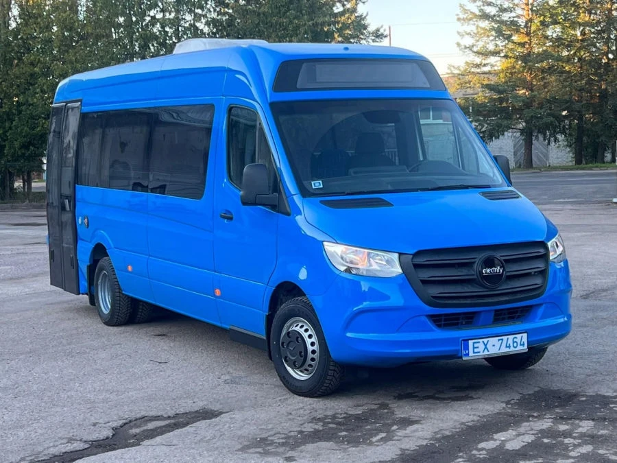 panevėžio ir Šiaulių rajonuose dyzelinius mikroautobusus keis elektriniai