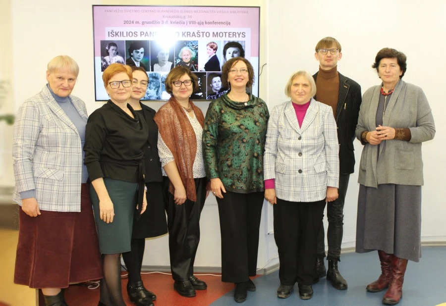 konferencijoje – iškilių panevėžio moterų istorijos