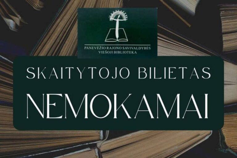 Naujovės Panevėžio rajono savivaldybės bibliotekos lankytojams