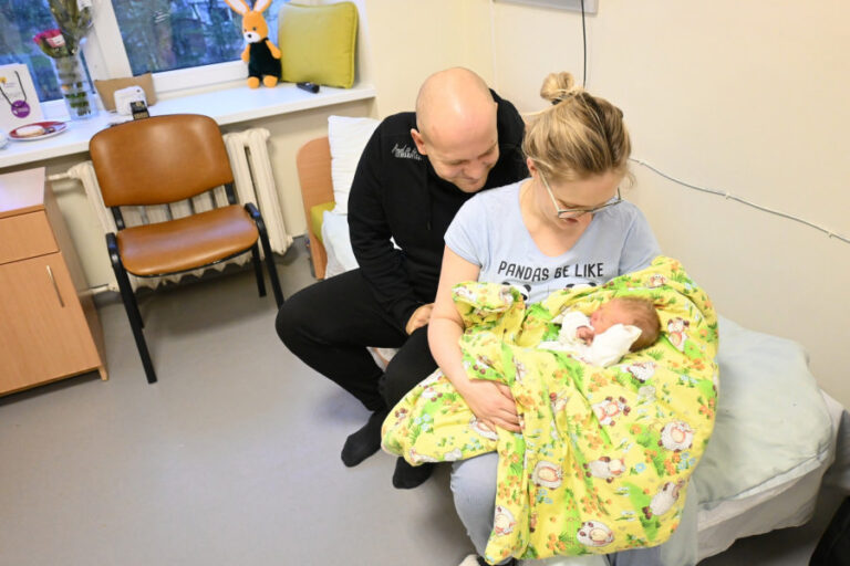 Pirmąją 2025 metų dieną Respublikinėje Panevėžio ligoninėje gimė du kūdikiai