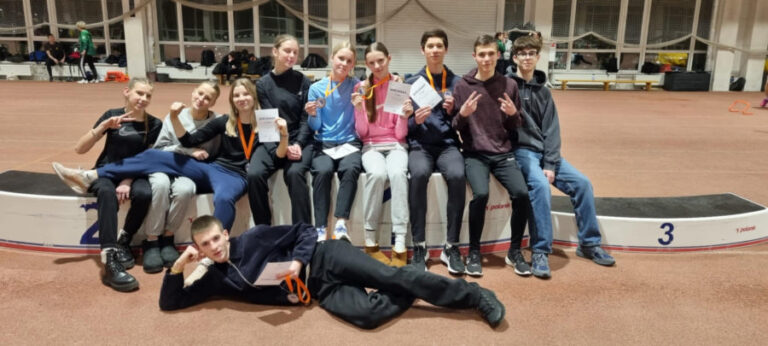 Iš jaunių lengvosios atletikos čempionato panevėžiečiai parvežė sidabrą