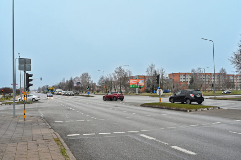 Panevėžyje bus rekonstruota Klaipėdos ir Vakarinės gatvių sankryža