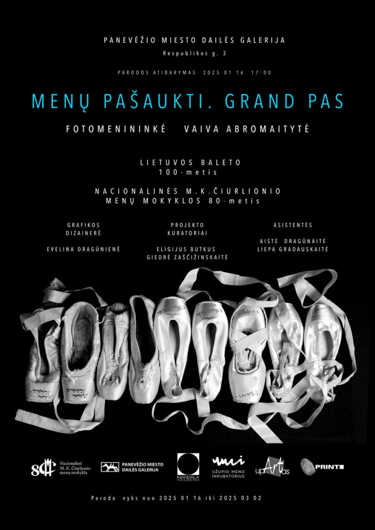 Vaivos Abromaitytės fotografijų paroda „Menų pašaukti. Grand Pas“
