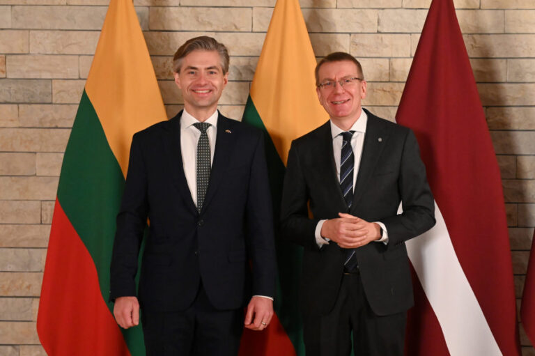 K. Budrys susitikime su Latvijos Prezidentu: išpuoliai prieš kritinę infrastruktūrą  Baltijos jūroje reikalauja griežto ir ryžtingo atsako