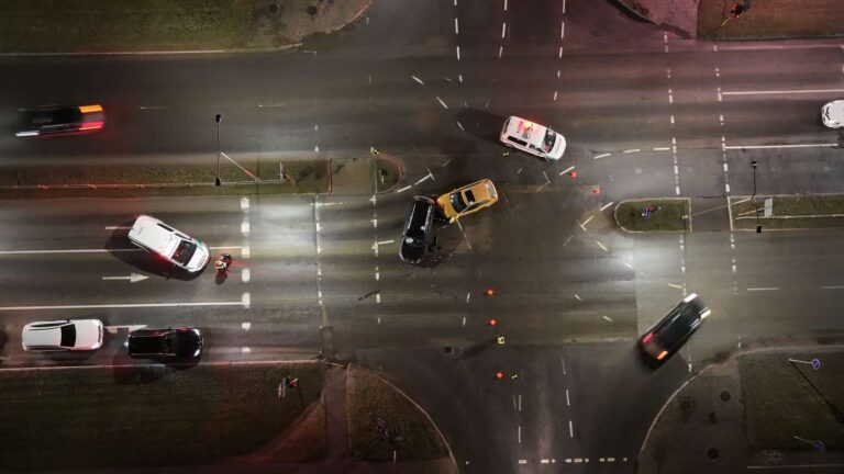 Avarija Kosmonautų-Klaipėdos gatvių sankryžoje