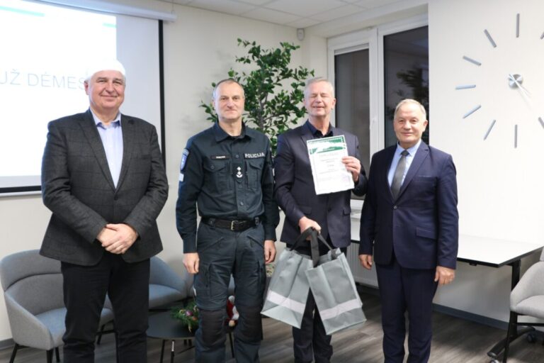 Išrinktos trys saugiausios Panevėžio rajono seniūnijos