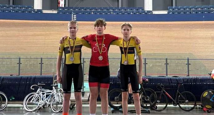 Panevėžio sporto centro ugdytiniai – „Voltas-Madaris“ Lietuvos treko taurės prizininkai