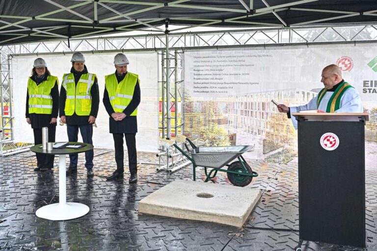 Įkasta naujos Infekcinių ligų klinikos laiko kapsulė