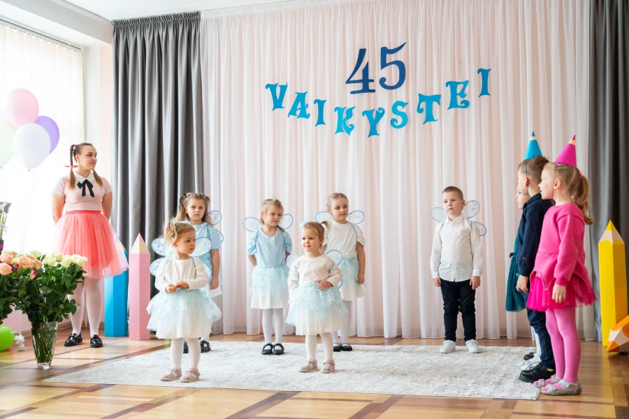 Panevėžio lopšelis-darželis „Vaikystė“ mini 45-erių metų jubiliejų