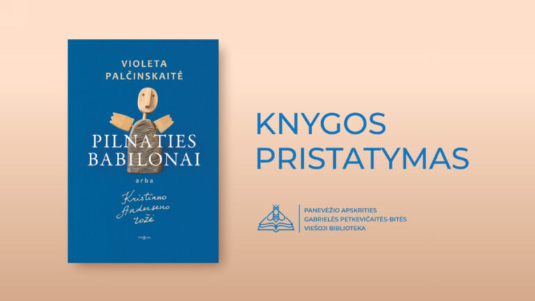 Bibliotekoje – Violetos Palčinskaitės pilnaties babilonai
