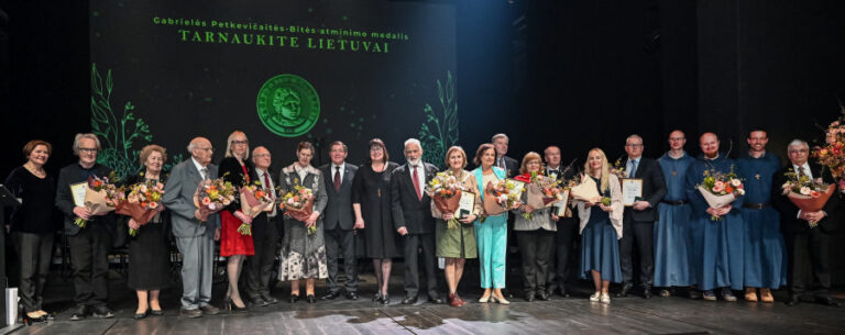 Panevėžyje įteikti G. Petkevičaitės-Bitės atminimo medaliai