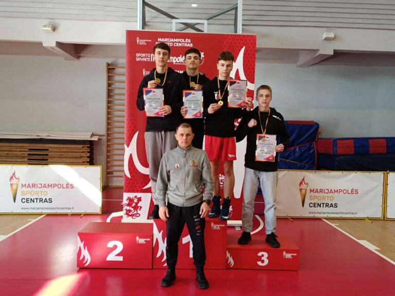 R.Sargūno sporto gimnazijos auklėtiniai iš Lietuvos čempionato grįžo su medaliais