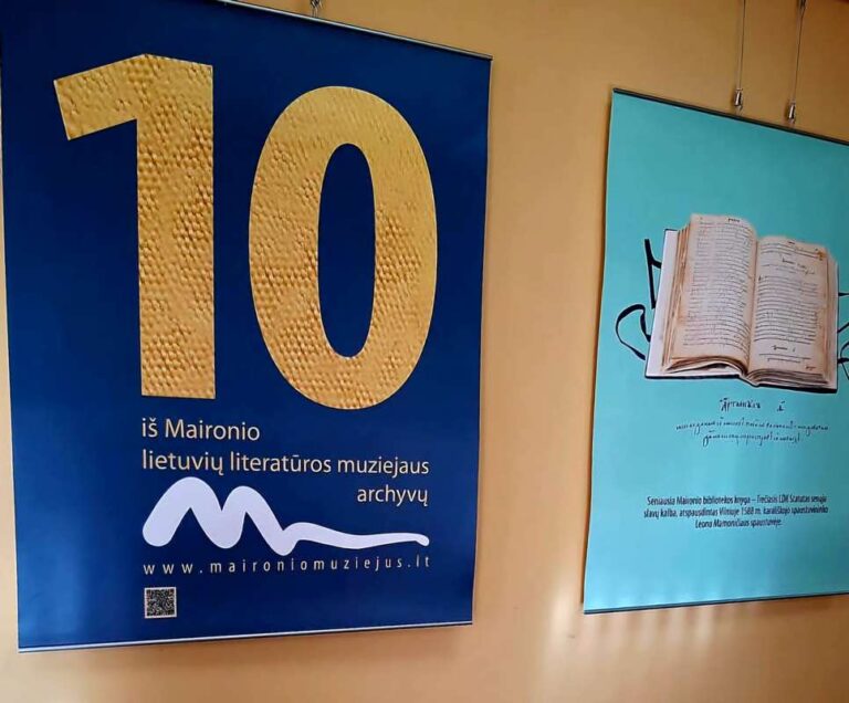 Gyvoji literatūros istorija: unikali paroda Panevėžyje