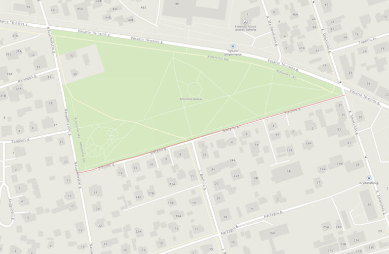 Panevėžyje bus rekonstruojama Sietyno gatvė