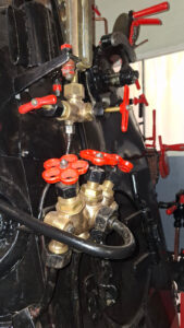 Panevėžyje atidaryta senojo garvežio ekspozicija