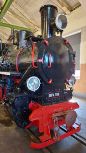 Panevėžyje atidaryta senojo garvežio ekspozicija