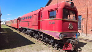 Panevėžyje atidaryta senojo garvežio ekspozicija