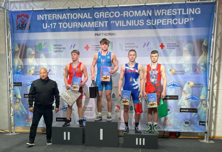 Tarptautiniame turnyre iškovotas sidabro medalis