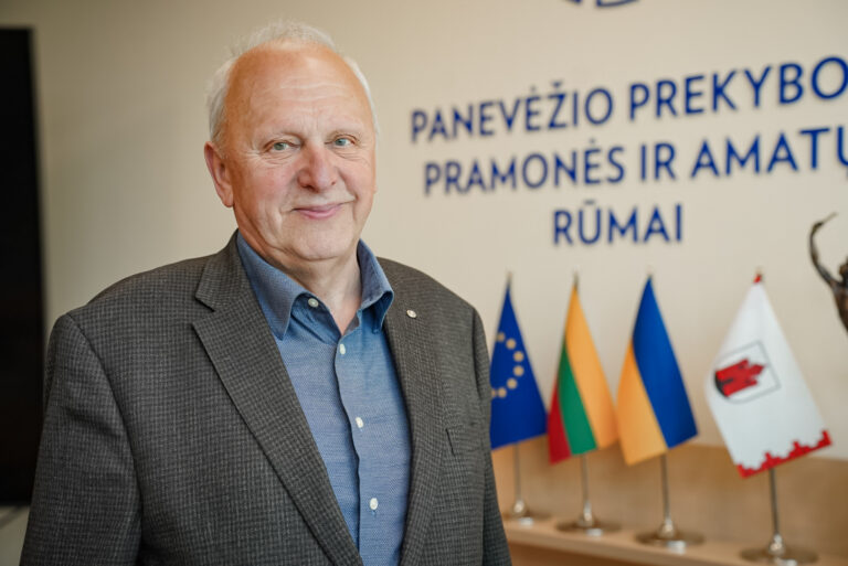 Naujuoju Panevėžio prekybos, pramonės ir amatų rūmų prezidentu išrinktas Kazimieras Antanynas