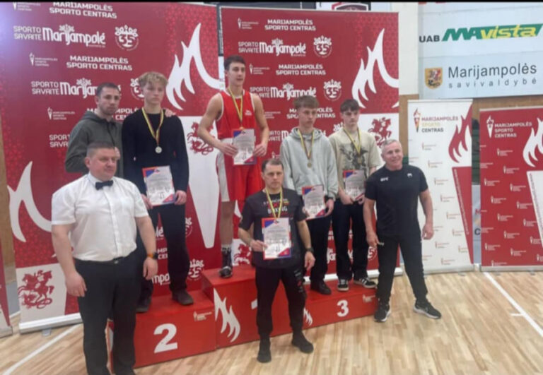 Lietuvos čempionate iškovotas aukso ir du sidabro medaliai