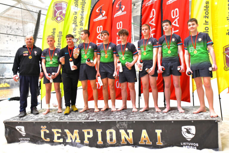 Panevėžio sporto centro regbininkai – Lietuvos čempionai