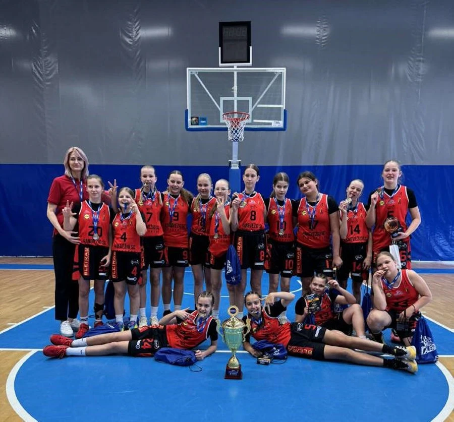 Panevėžio sporto centro krepšininkės MKL U13 čempionate iškovojo bronzą