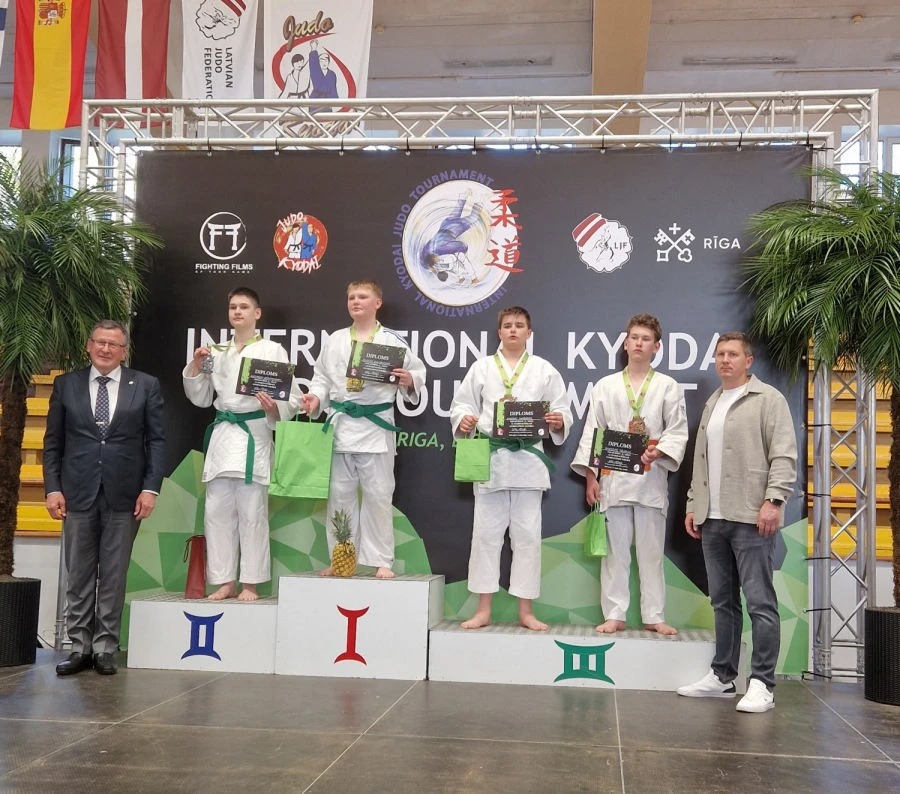 Panevėžio sporto centro ugdytiniai sužibėjo tarptautiniame „Kyodai“ dziudo turnyre