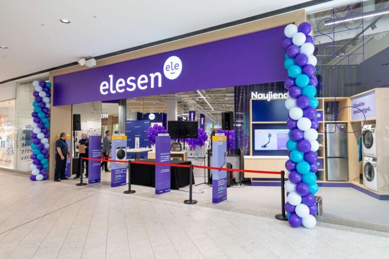 Naujas prekės ženklas Lietuvoje: „Avitela“ ir „Elektromarkt“ tampa „Elesen“